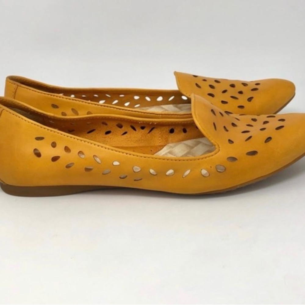 Born Tinley Cutout Leather Smoking Loafer 8 /39